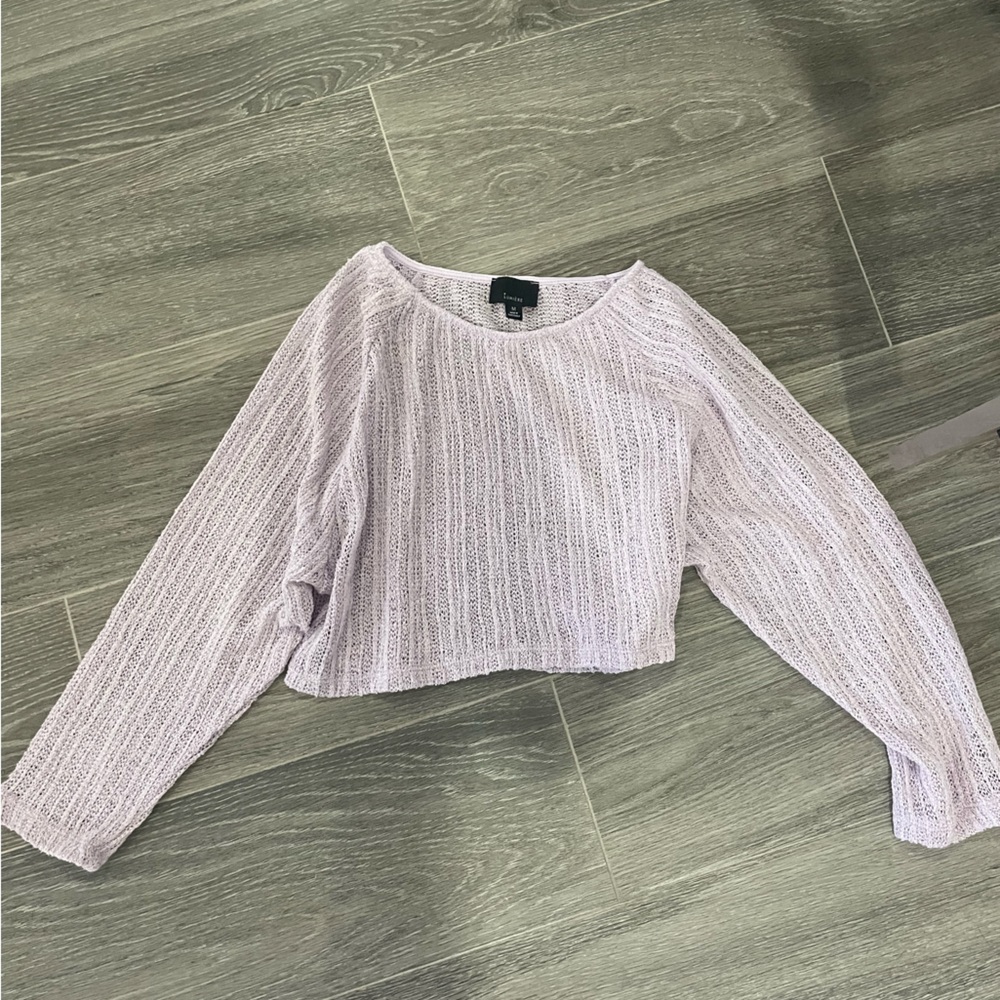 Light Purple crochet top